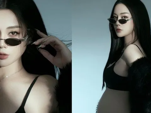 Phương Oanh lần đầu khoe full HD bụng bầu song thai, cân nặng hiện tại cán mốc con số bất ngờ