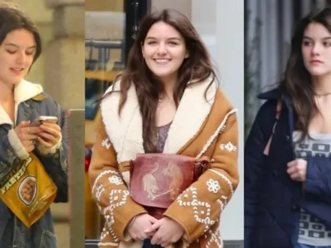 Suri Cruise tuổi 18 xinh lắm rồi: Biến đường phố New York thành "bữa tiệc visual", không vào showbiz quá phí!