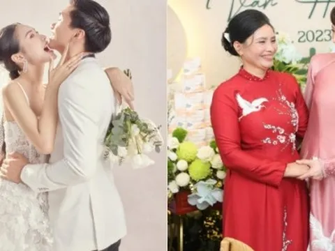 Đoàn Văn Hậu chúc 8/3 mẹ đẻ nhưng không quên mẹ vợ trẻ đẹp, Doãn Hải My lập tức chấm yêu quá: "Chuẩn men"