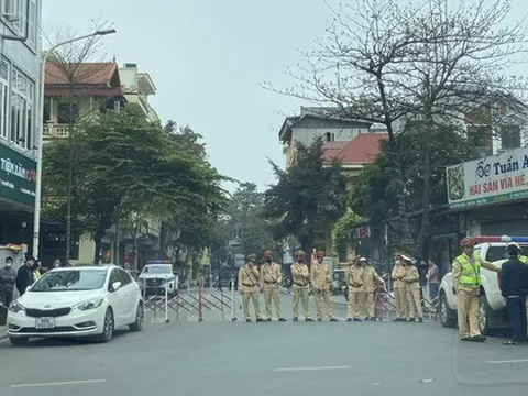 Nhiều công an xuất hiện ở khu vực nhà riêng Bí thư, Chủ tịch tỉnh Vĩnh Phúc