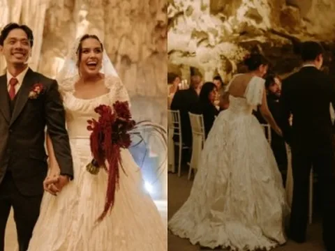 Danh tính dâu xinh rể xịn làm lễ cưới gây sốt trong hang động ở Quảng Ninh: Đàng gái gây bất ngờ khi tự lo liệu từ A-Z!