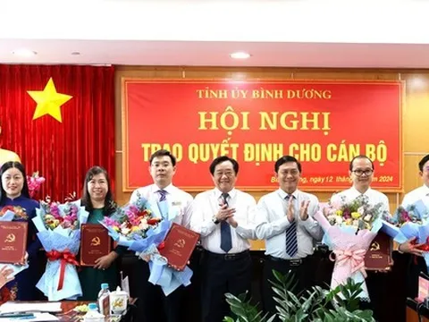 Điều động, luân chuyển, bổ nhiệm cán bộ chủ chốt tại 7 tỉnh