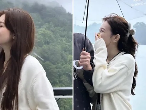 Cam thường bắt trọn nhan sắc bạn gái hậu vệ đội tuyển Việt Nam: Trên mạng keo lì, sexy, còn ngoài đời thế nào?