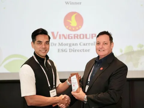 Vingroup giành giải thưởng công nghệ bền vững ASEAN 2023