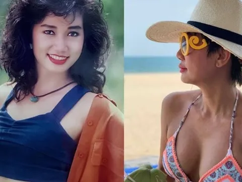 "Tượng đài nhan sắc" Kim Khánh U60 vẫn xinh đẹp, quyến rũ, bí quyết chống già nằm ở 1 loại nước rất đặc biệt