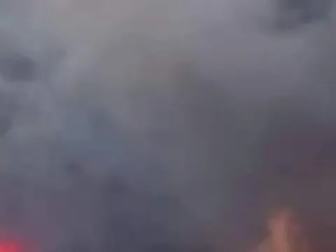 Cháy cỏ khô làm thiêu rụi nhà xưởng sản xuất ở Đồng Nai