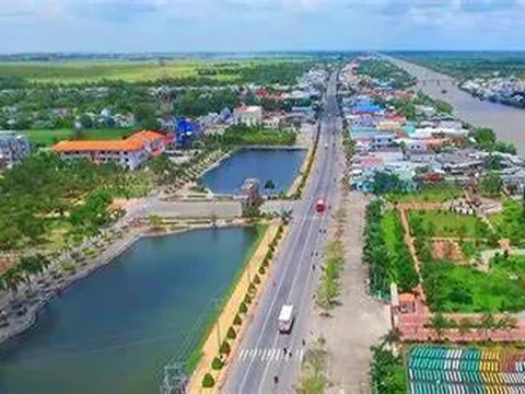 Thị xã miền Tây có vị trí đắc địa "cận thị, cận giang, cận lộ" sắp lên thành phố