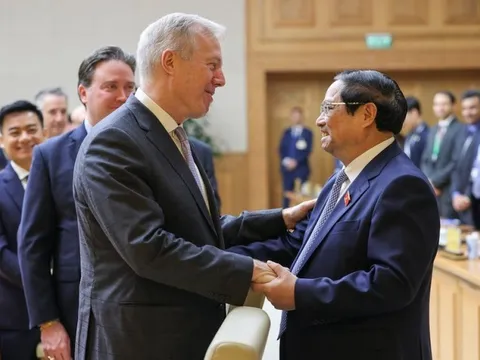 Tiếp 60 tập đoàn hàng đầu Hoa Kỳ, Thủ tướng nêu cam kết “3 bảo đảm, 3 cùng”