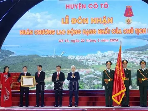 Huy động mọi nguồn lực đầu tư xây dựng và phát triển huyện đảo Cô Tô