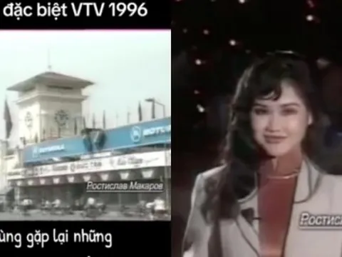 Nhan sắc BTV Thu Uyên trong bản tin Tết năm 1996 bất ngờ gây sốt, chuẩn "mỹ nhân đời đầu"của VTV