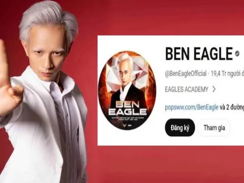 Sở hữu kênh YouTube số 1 Việt Nam hút hơn 9 tỷ lượt xem, sắp cán mốc 20 triệu người đăng ký, chủ nhân 9X của kênh BEN EAGLE kiếm được bao nhiêu tiền từ đây?