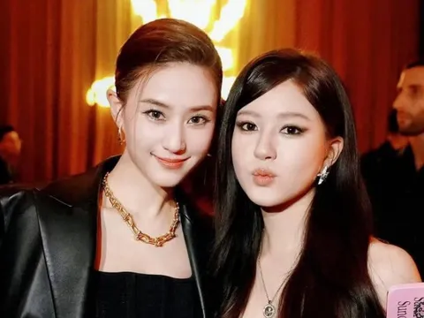 Ái nữ tỷ phú lấn át tiểu hoa khi chung khung hình, khiến Triệu Lộ Tư như fan chụp với idol là ai?