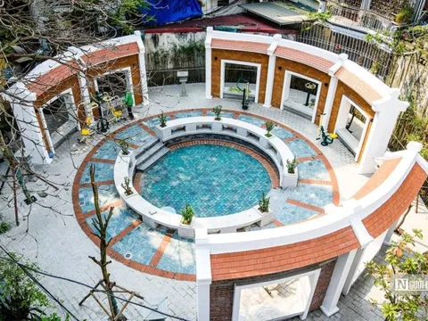 Hà Nội: Cận cảnh khu vui chơi được cải tạo từ giếng làng