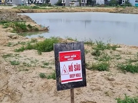 Thanh Hóa: Một học sinh tử vong khi sụt hố tại dự án Công viên nước