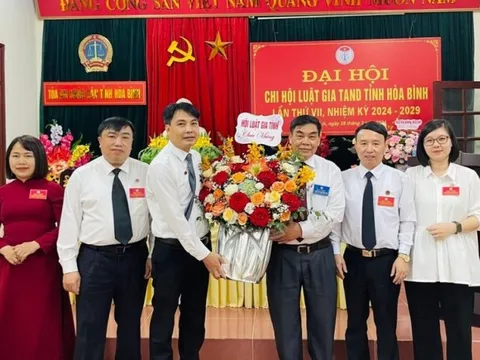 Đại hội Chi hội Luật gia TAND tỉnh Hòa Bình nhiệm kỳ 2024 –2029