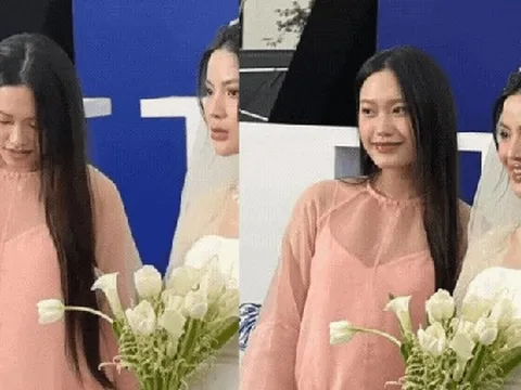 Thái độ của Chu Thanh Huyền khi đọ sắc với Doãn Hải My: Cô dâu có gì không vui vậy?