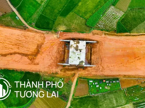 Toàn cảnh khu vực được xây dựng tuyến đường gần 4.000 tỷ, kết nối 3 trung tâm công nghiệp của miền Bắc
