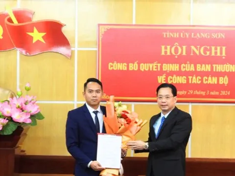 Điều động, bổ nhiệm nhiều cán bộ ở Lạng Sơn