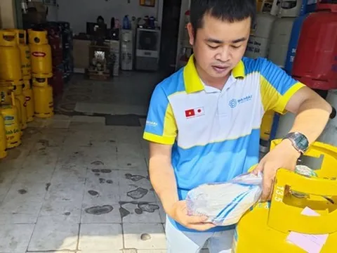 Giá gas bán lẻ giảm trong tháng 4