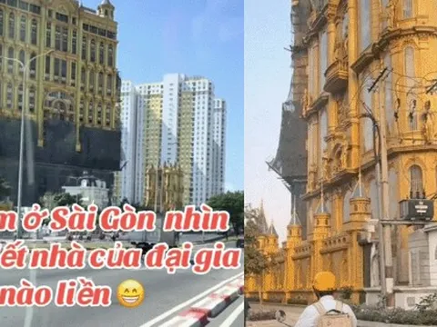 Tòa lâu đài "mỏng dính" với hình thù kỳ lạ như chiếc đồng hồ cổ, ai đi qua cũng ngẩn ngơ ngước nhìn