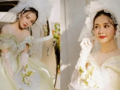 Midu bất ngờ diện váy cưới, chuẩn bị lên xe hoa?