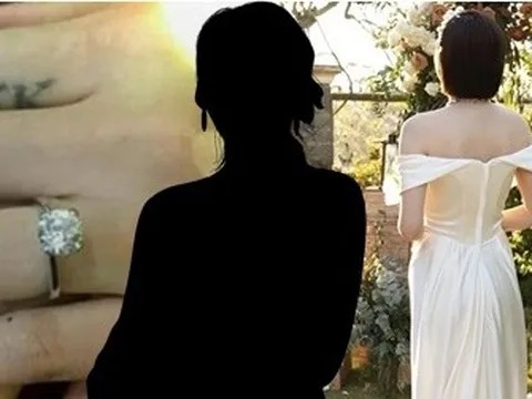 Hé lộ bức ảnh duy nhất trong lễ ăn hỏi riêng tư cặp đôi Vbiz tại Hà Nội, nhan sắc cô dâu gây chú ý