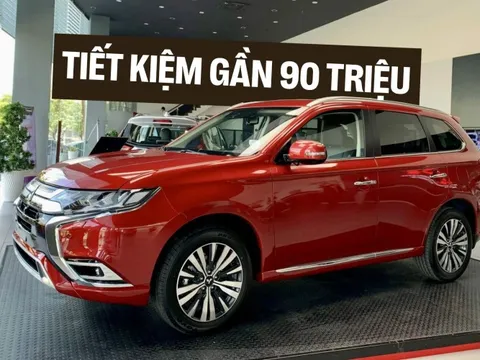 Với khuyến mãi này, mua xe Mitsubishi sẽ tiết kiệm gần 90 triệu phí lăn bánh, đỡ tốn thời gian kiếm phụ kiện