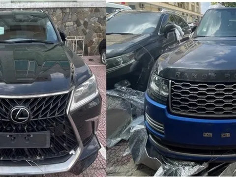 Hạ giá khởi điểm thanh lý lô xe Lexus LX 570, Range Rover ở Hà Tĩnh