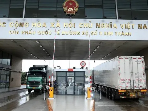 Kim ngạch xuất nhập khẩu qua cửa khẩu Lào Cai đạt trên 530 triệu USD