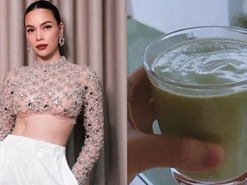 Hồ Ngọc Hà uống 1 món nước thần thánh để giữ eo: Chị em học tập để có eo thon đón hè kẻo muộn!