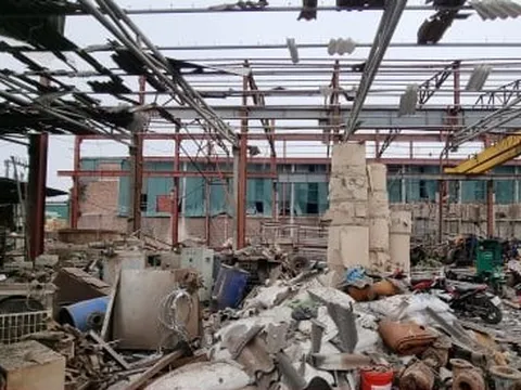 Bắc Ninh: Nổ lớn ở nhà máy giấy, 3 người thương vong