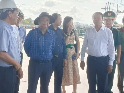 Bộ trưởng Lê Minh Hoan kiểm tra công tác chống khai thác IUU tại BR-VT