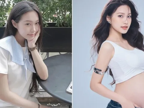 Doãn Hải My rớm nước mắt ôm chồng khi phát hiện vết rạn ở bụng, hiện thực không nhẹ tênh như trên mạng