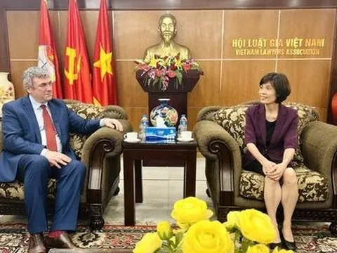 Hội Luật gia Việt Nam làm việc với Ủy ban đối ngoại Tp.Saint Petersburg, Liên bang Nga