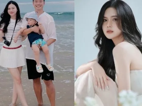 Hotgirl Tuyên Quang sinh con cho cầu thủ nổi tiếng, sau 2 năm mới kể chuyện bị rạn da: "Mọi thứ không quá kinh khủng"