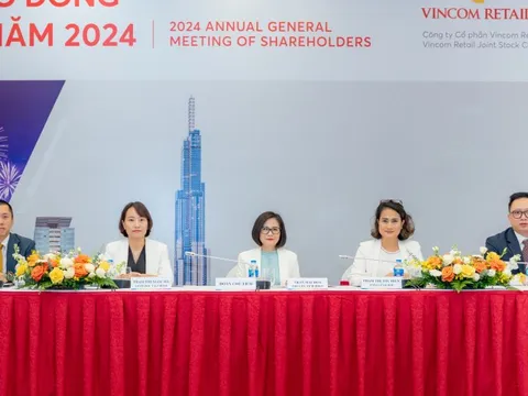 ĐHCĐ Vincom Retail (VRE): Cần hơn 10.000 tỷ phát triển lưới dự án với diện tích hơn 800.000 m2