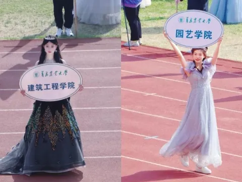 Loạt nữ thần cầm bảng hội thao của một trường nông nghiệp bỗng hot rần rần trên TikTok, các nam sinh hối hận: Biết thế ngày xưa thi vào đây!