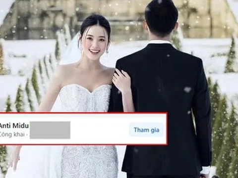 Midu bị lập group anti sau khi tung ảnh cưới với chồng doanh nhân, netizen bức xúc vì thấy như bị lừa
