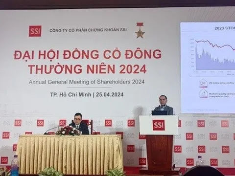 Chứng khoán SSI đặt kế hoạch lãi kỷ lục, tăng vốn sát 20.000 tỷ đồng