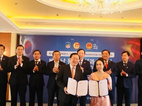 Long An trao nhiều ý định thư hợp tác quan trọng với đối tác Hàn Quốc