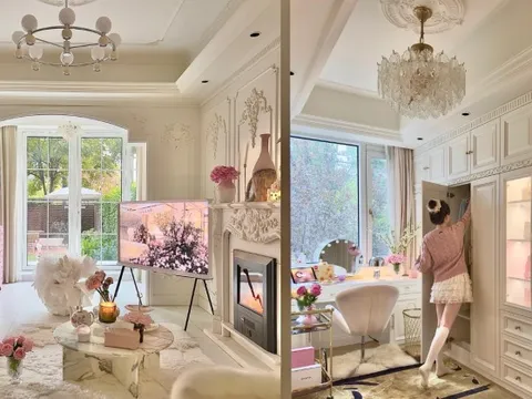 Biệt thự sân vườn kiểu Pháp của tiểu thư Gen Z khiến dân tình trên TikTok "phát cuồng": 4 mùa đều đẹp điên đảo