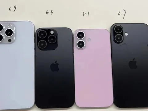 Loạt iPhone 16 lộ ảnh thực tế: iPhone 16 Pro Max đúng nghĩa "siêu to khổng lồ"