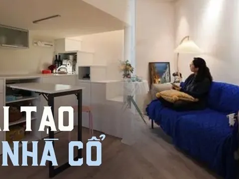 Cải tạo ngôi nhà cổ rộng 30m2, mở ra cuộc sống bình yên, thư thái và thoải mái