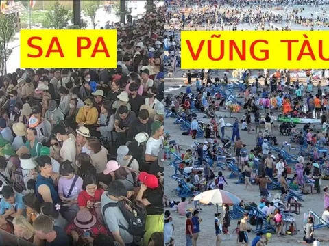 Đây mới thật sự là nghỉ lễ này: Sa Pa đông nghịt, Vũng Tàu kín đặc người, thở không nổi nói gì tắm!
