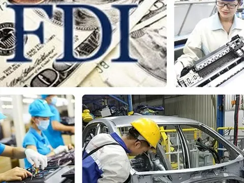 Vốn FDI thực hiện 4 tháng cao kỷ lục trong 5 năm