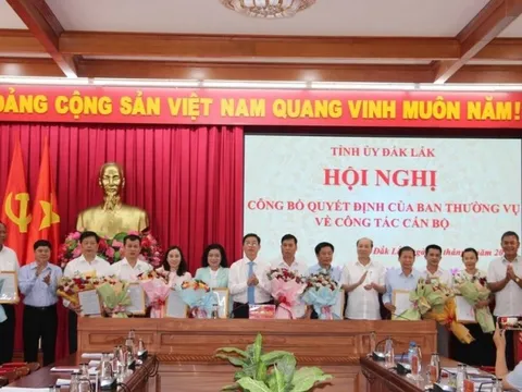 Đắk Lắk: Điều động, luân chuyển nhiều cán bộ