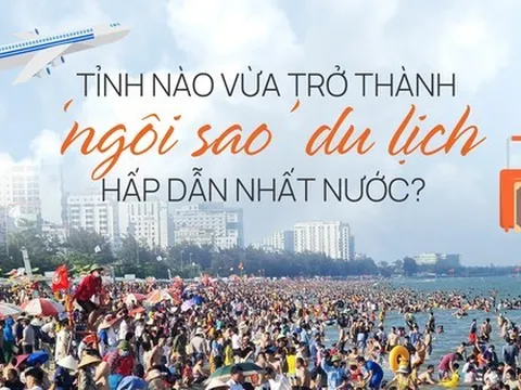 Tỉnh nào vừa trở thành ‘ngôi sao’ du lịch hấp dẫn nhất nước?