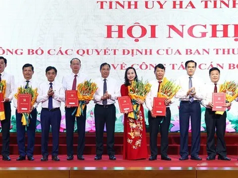 Bổ nhiệm 5 Giám đốc, Phó Giám đốc Sở và 4 Phó Trưởng ban