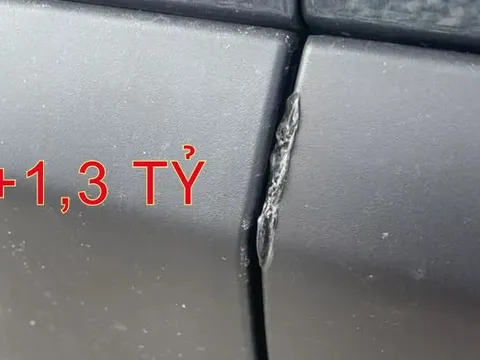 Chỉ hỏng nhẹ cửa trị giá hơn 20 triệu đồng, chủ xe điện được đền tiền cả xe vì bảo hiểm không tìm được linh kiện thay thế