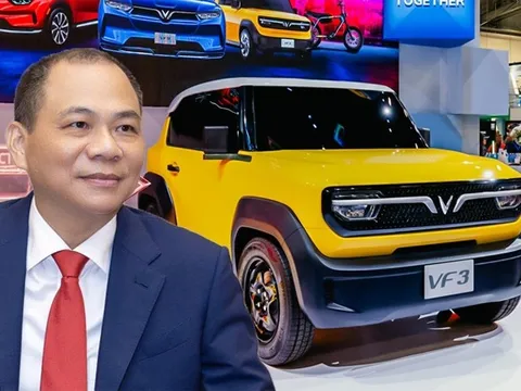 Đích thân ông Phạm Nhật Vượng chốt giá VinFast VF 3 từ 235 triệu đồng: Rộng hơn Fadil, chạy hơn 200km/sạc, làm khó Wuling Mini EV